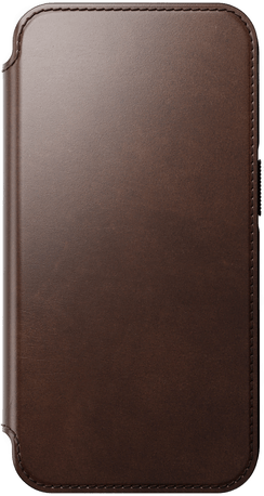 Nomad Modern Leather Folio Mørkebrun