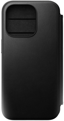 Nomad Goods Modern Folio Skinnetui iPhone 15 Pro Svart