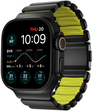 Nomad Stratos Band Black Titanium 45/46/49mm