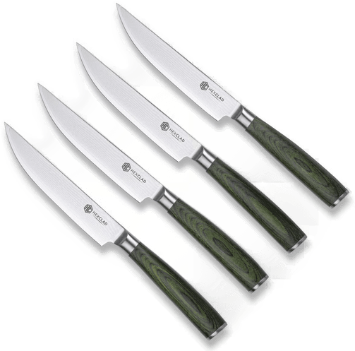 Hexclad kjøttkniver 4-pakning 13 cm