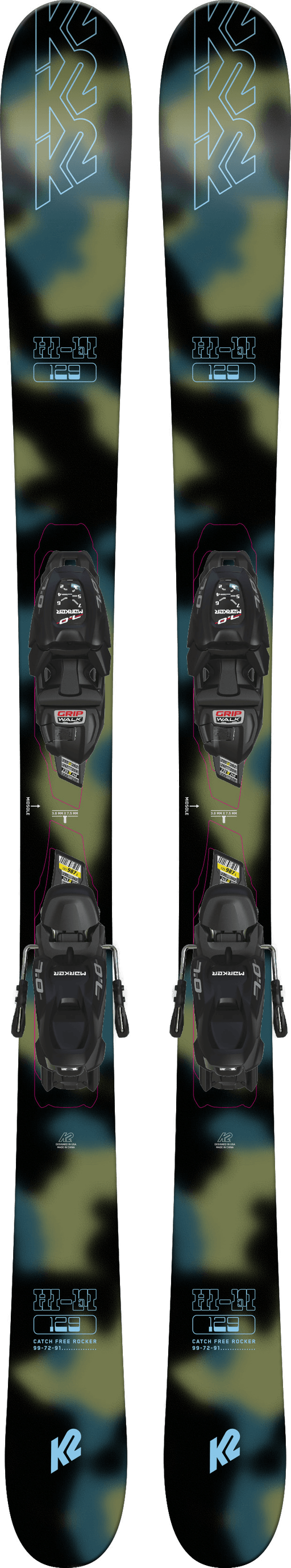 K2 Sports Hi-Fi Fdt 7.0 Set