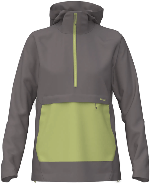 7Mesh Cache Anorak W's limestone