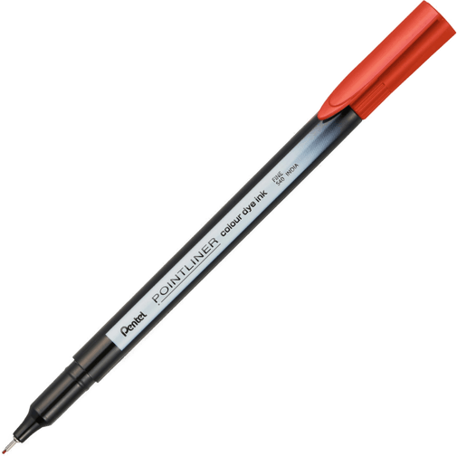 Pentel Pointliner Rød