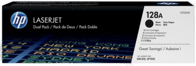 HP 128A Tonerkassett Svart CE320AD