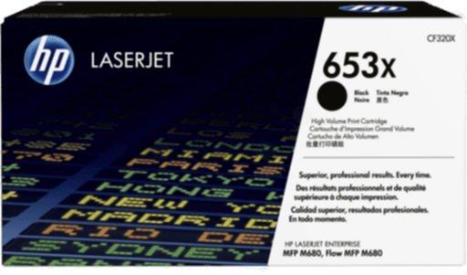 HP 653X Tonerkassett Svart CF320X