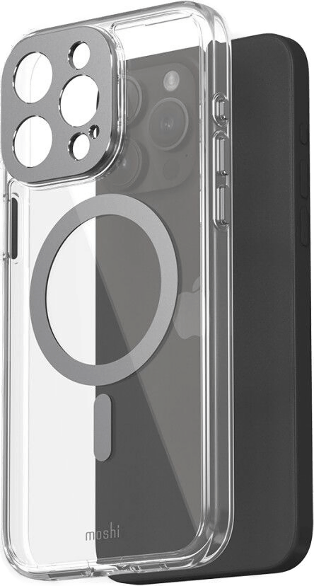Moshi iGlaze iPhone 15 Pro Max - Meteorite Grey