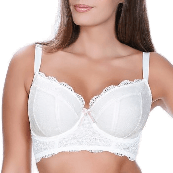 Freya Fancies Longline BH Hvit