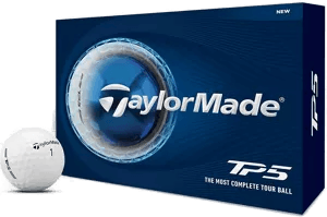 Taylormade TP5 Golfball Hvit