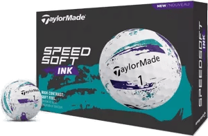 Taylormade Speedsoft Golfball Lilla/teal