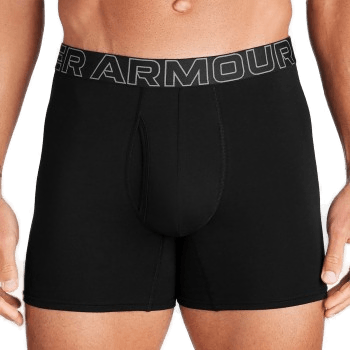 Under Armour Perfect Cotton 6in Boxer Svart