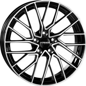 Monaco GP11 Gloss Black  Polished 8x18 5/114.3 ET47 B67.1