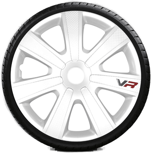 Argo 15 VR CARBON WHITE Hjulkapsler