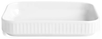 Pillivuyt Plissé tapesfat 18x12 cm