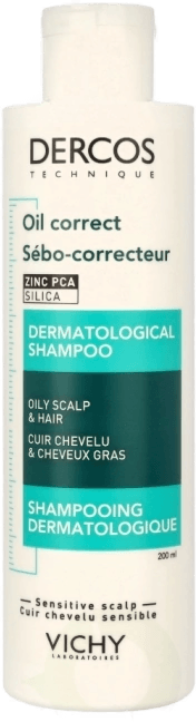 Vichy Dercos Oil-Correct Shampoo 200 ml