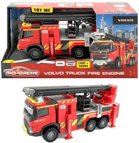 Majorette Volvo Brannbil