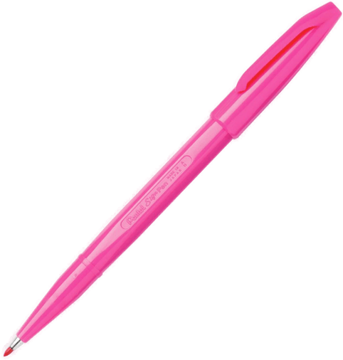 Pentel Sign Pen Ockra