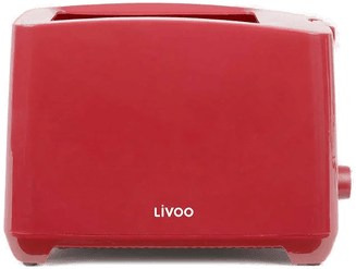 Livoo Brødrister Rød