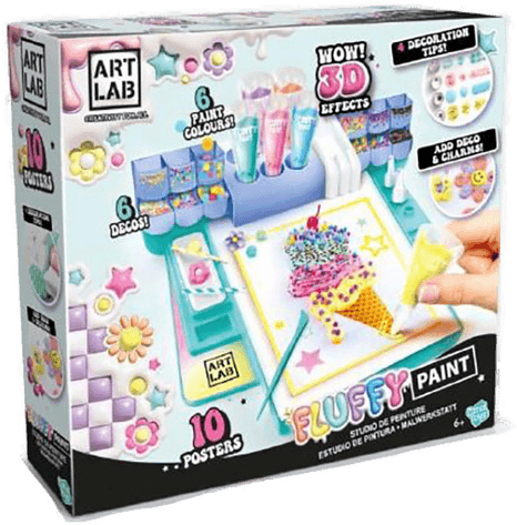 Art Lab Fluffy Paint Studio