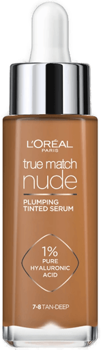 L'Oréal Paris True Match Nude Plumping Tinted Serum 7-8 Tan Deep