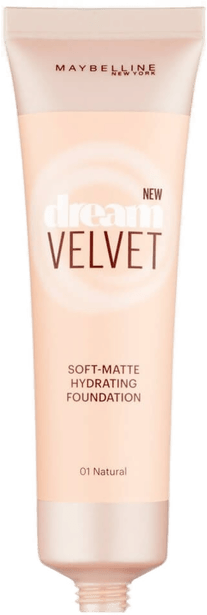 Maybelline Dream Velvet Foundation - 01 Natural