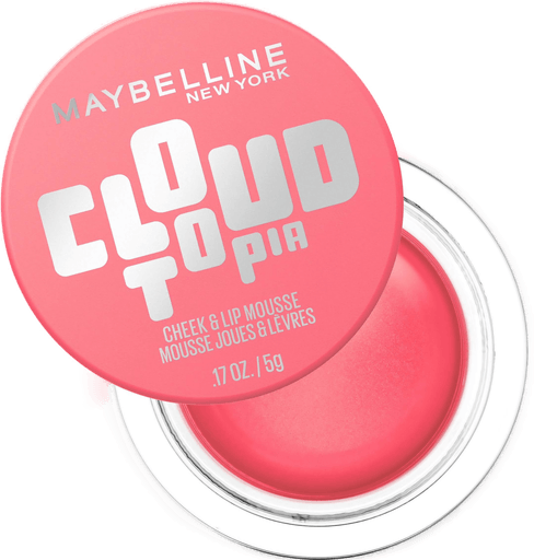 Maybelline New York Cloudtopia Cheek & Lip Mousse 7 Moonlit Rose