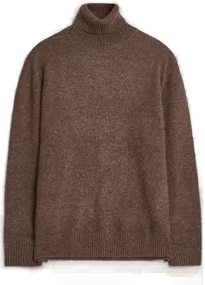 Apc Mahe Yak Rollneck Marron Chine