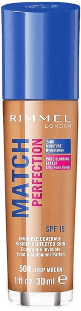 Rimmel Match Perfection 504 Deep Mocha