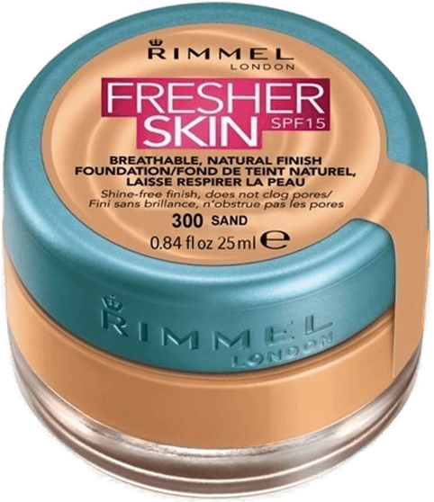 Rimmel Fresher Skin Foundation 300 Sand