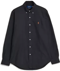 Ralph Lauren Custom Fit Oxford Skjorte Black