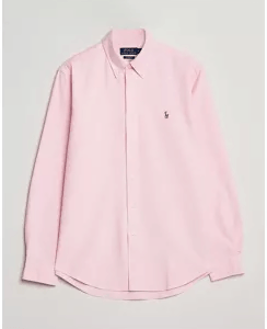 Ralph Lauren Custom Fit Oxford Shirt Pink