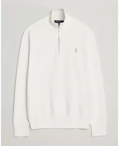 Polo Ralph Lauren Half Zip Deckwash White