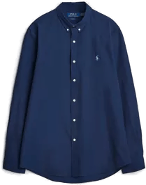 Ralph Lauren Slim Fit Poplin Shirt Newport Navy