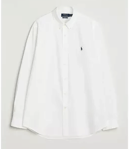 Ralph Lauren Custom Fit Stretch Poplin Shirt White