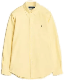 Ralph Lauren Custom Fit Oxford Shirt Yellow