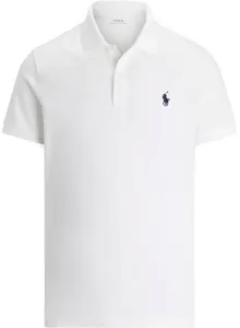 Ralph Lauren Tailored Fit Pique Hvit XL