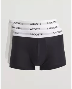 Lacoste 3-Pack Stretch Cotton Trunks