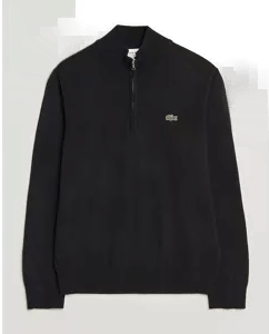 Lacoste Cotton Knitted Half Zip