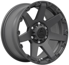 American Elite Peacemaker Matt Black 9x18 5/150 ET12