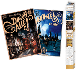 Abysse HARRY POTTER Sett med 2 plakater