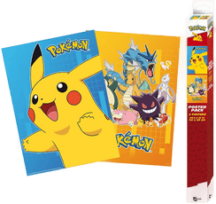 Abysse POKEMON Set 2 Posters 52x38 cm