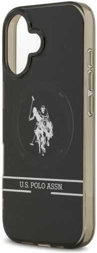 US Polo MagSafe-deksel til iPhone 17 - Svart