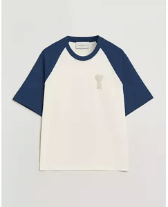 Amì Knitted Heart Logo T-Shirt