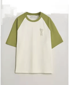 Amì Knitted Heart Logo T-Shirt