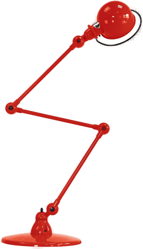 Jieldé Loft D9403 gulvlampe, rød