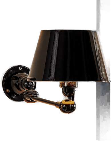 Jieldé Aicler AID701 vegglampe, svart