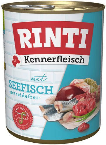 Rinti Kennerkjøtt Havfisk 12 x 800 g