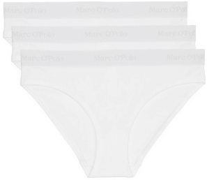 Marc O’Polo Bottom Briefs 3P Hvit