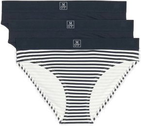 Marc O’Polo Bottom Briefs 3P Hvit/Marine
