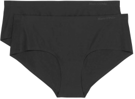 Marc O’Polo Elastic Panty 2P Svart