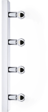 Paulmann Regula II LED-spejllampe Krom